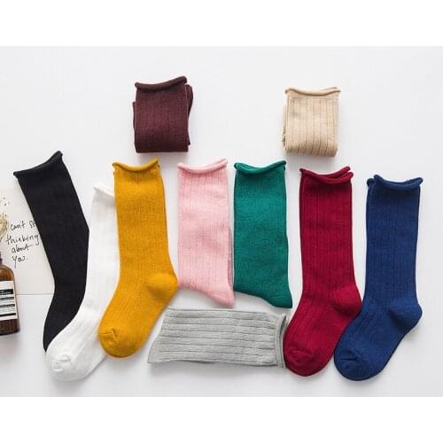 Unisex Baby Candy Color Socks Toddler Boys Girls New Fashion Children Socks For 1-12T Kids 30pair/lot
