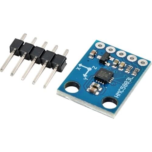 GY-273 3V-5V QMC5883L Triple Axis Compass Magnetometer Sensor Module Three Axis Magnetic Field Module For Arduino