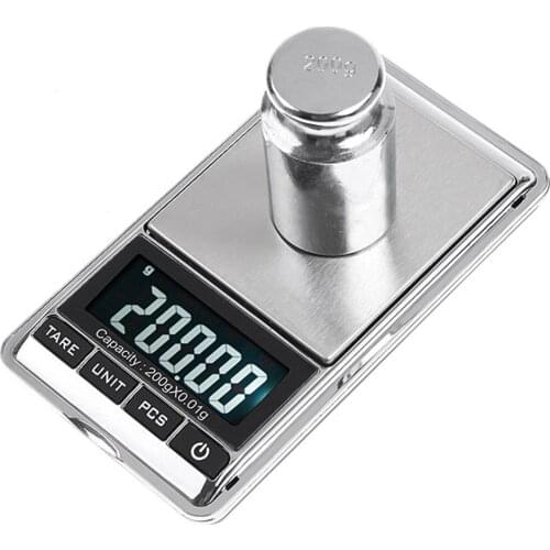 KKmoon Mini Digital Scale Jewelry Pocket Scale Gram Oz balance Ct 200g*0.01g Kitchen Scales