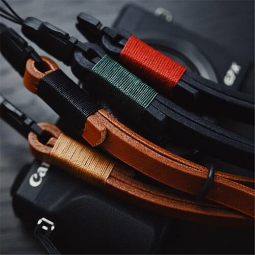 Handmade Leather Camera Wrist Hand Strap For Ricoh GR3 GR2 Canon G7X