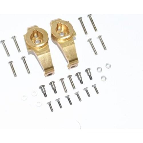 Brass Adjustable Front C Hub for 1/10 TRAXXAS TRX6 BENZ G63,TRX-4 (DEFENDER, TACTICAL,FORD BRONCO,BLAZER) rc car parts