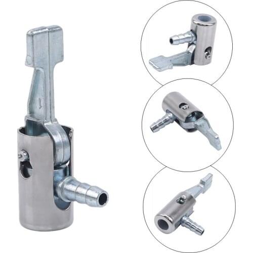 Inflator Air Nozzle Air Pump Repair Parts Zinc Alloy AV Bicycle Electric Car Car Universal Accessories, Lock On Metal Air Chuck