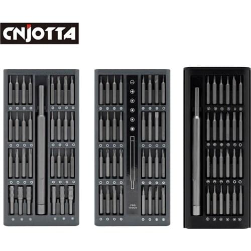 63 In 1 Screwdriver Set Precision Magnetic Screw Driver Bits Torx Hex Bit Handle Mobile Phone Repair Screwdrive Kit Tools