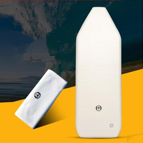 3 Person PVC Inflatable Boat Air Mat Folding Professional Wear-resistant Bottom Air Deck Kayak Dinghy