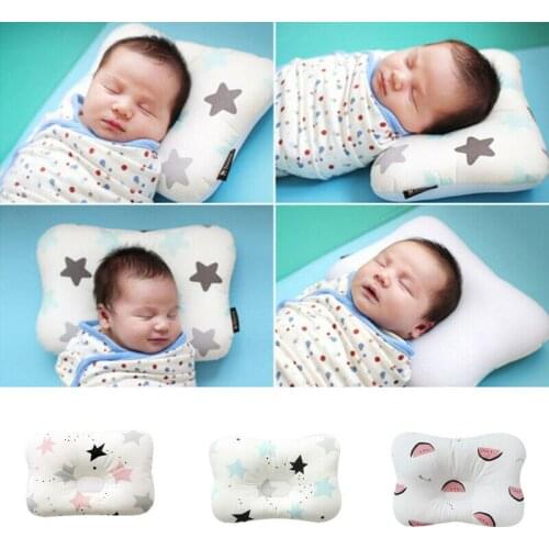 New Toddler Baby Infant Newborn Sleep Positioner Support Pillow Cushion Prevent Flat Head Baby Pillow