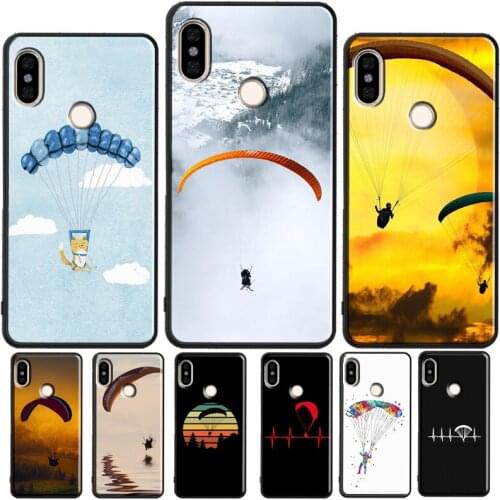 Paragliding Sport Case For Xiaomi Redmi Note 9 Pro 9S 8T 8 Pro Note 10 Pro Coque For Redmi 9T 9 9A 9C 8A 7A