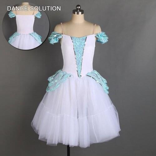 Girls & Women Ballerina Dance Costume Off-the-shoulder Spandex Leotard Dress Ballet Dance Romantic Tutus 20130