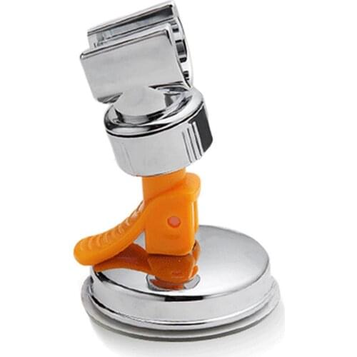 Durable Bathroom Accessories With Vacuum Suction Cup Shower Head Holder Head Hook Shower Rotatable Holder Bracket Mount