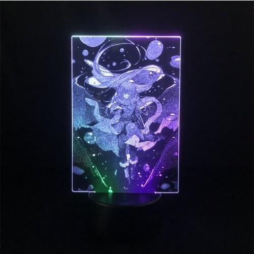 Touch Sensor Two Tone Lamp That Time I Got Reincarnated As A Slime Rimuru Tempest Japanese Anime Manga Two Tone 3D Lamp Child