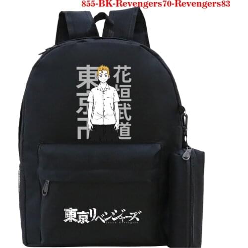 Teenager School Backpack Tokyo Revengers Print Backpack Girls Boys Kids Schoolbag Anime Laptop Backpack Tokyo Revengers Rucksack