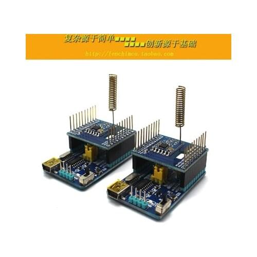 SI4438 Development Board STM8L Wireless 433 Low Power Consumption
