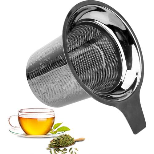 HOOMIN Stainless Steel Teaware Tea Spice Filter Tea Strainer Gadgets Tea Infuser Reusable Kitchen Tools