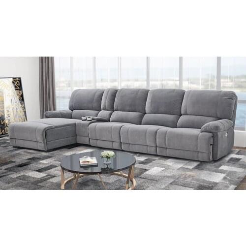 Fabric sectional sofa electric recliner Living Room Sofa set furniture alon couch puff asiento muebles de sala canape sofa cama