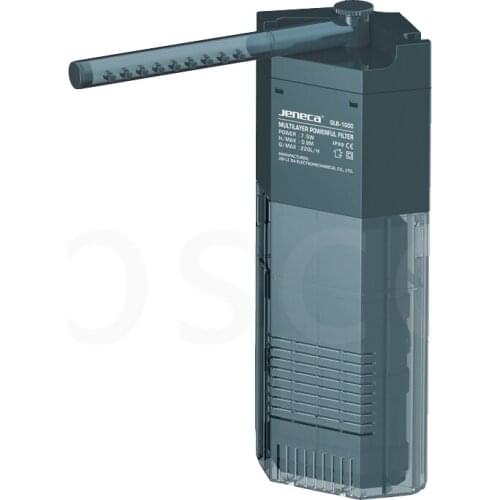 Waterfall Aquarium Turtle Fish Tank Oxygen Pump Built-In Low Water Level Filter 220-240V 3.5W 5.5W 7.5 Fish Aquarium Accessories