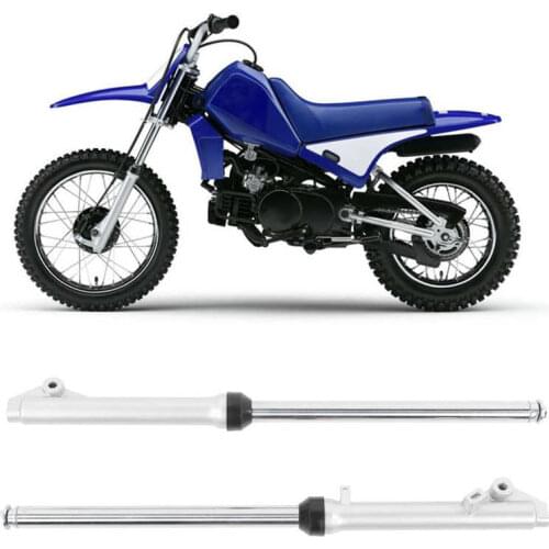 1 Pair of Front Fork Shocks Suspension Set Replacement Fit for Yamaha PW80 PW 80 Shock Absorbers Stainless Steel + Plastic