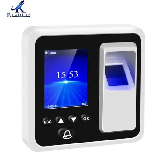 3000Users TCP IP Office Time Attendance Access Compact and Light Weight RFID Reader Fingerprint Biometrics Device with ID