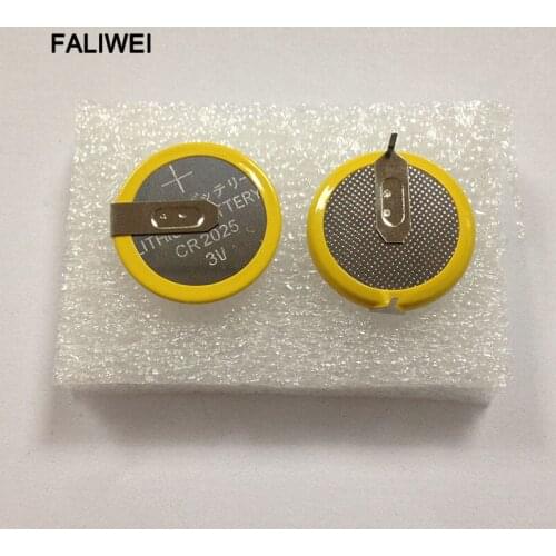 5PCS/LOT Battery CR2025 2025 180 degrees welding foot button cell