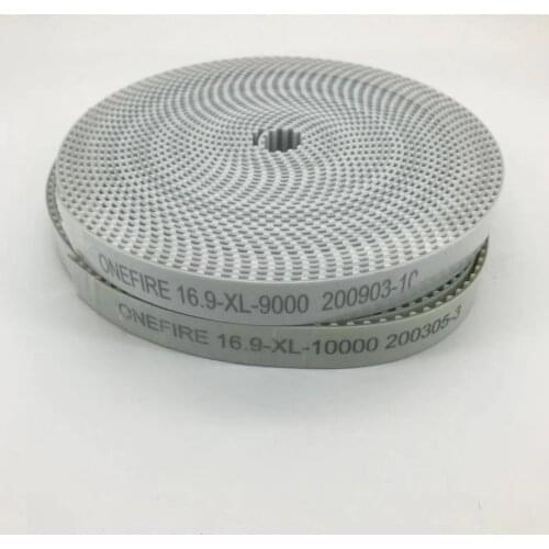 White belt large format solvent printer spare part 16.9XL 9m 10m Mega dyn good long timing belt