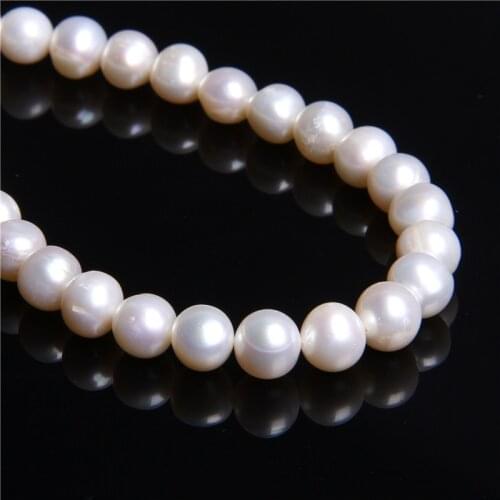 Fine 12-13mm 100% Natural AA round white loose freshwater pearls beads raw real genuine pearl beads for jewelry making Bracelets