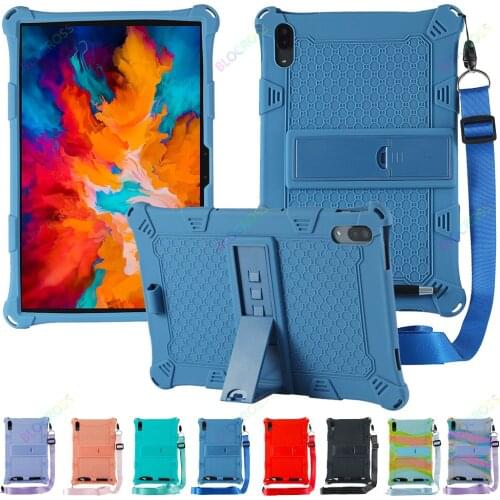 Kids Skin Soft Silicon Case for Lenovo Tab P11 Pro TB-J706F TB-J706N 11.5'' 11.5 Inch 2021 Funda Tablet Cover KickStand Shell