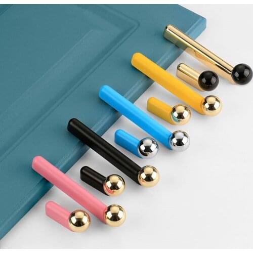 KK&FING Childrens Room Wardrobe Door Handles Zinc Alloy Drawer Handles Dresser Knobs Cabinet Door Pulls Furniture Door Hardware