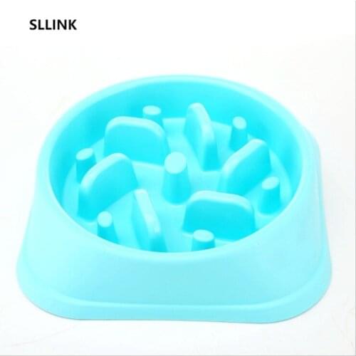 Dog Slow Food Bowl Dog Bowl Teddy Anti-Choke Digestion Pet Golden Retriever Anti-Obesity Special Pet Daily Necessities