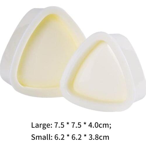 Creative Household Diy Triangle Rice Ball Mold Size 2 Pack Sushi Tool Seaweed Rice Ball School Lunch Accessories