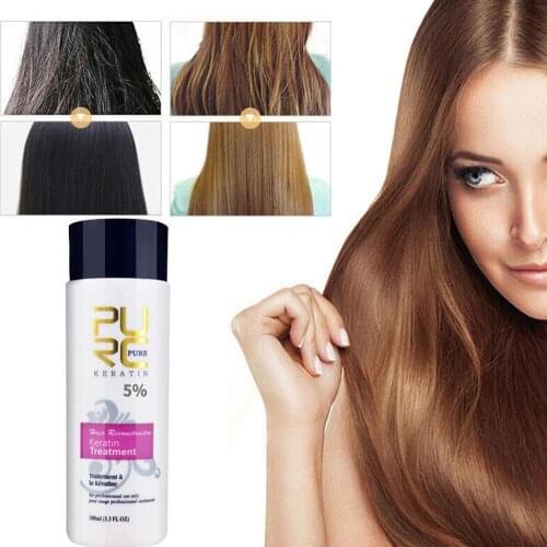 Hair Care Conditioner Straightening Hair Repair Damage Brazilian Shampoo Keratin Hair 100ml Repair Hair Frizzy Z4K6