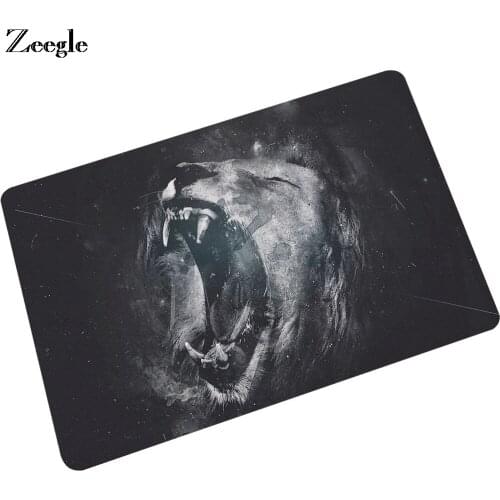 Zeegle Doormat Rubber Floor Mat Anti Slip Bathroom Doormat Outdoor Carpet Exercise Area Rug Waterproof Home Washable Floor Mat