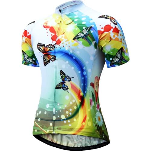 Cycling Jersey Womens Breathable Short Sleeve MTB Bike Jersey maillot ciclismo Sports Wear Bike Quick-dry Cycling Clothing