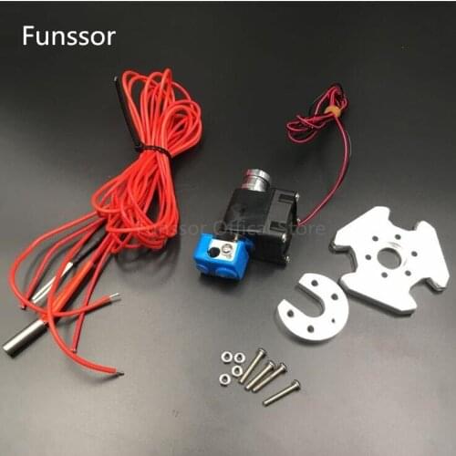 1.75 All Metal V6 Direct extruder update kit with SEMITEC 104GT-2 thermistor For DIY 3D Printer