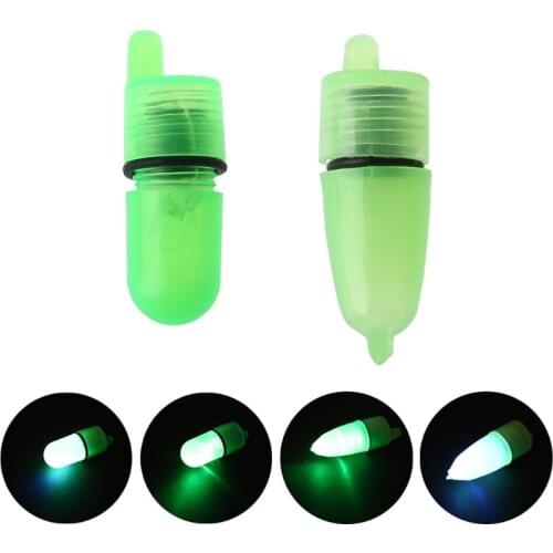 10pcs Night Float Fishing Rod Tip LED Light Alarm Bell Bite Carp Clip Alerter Fishing Tools
