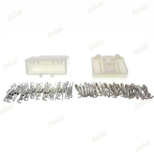 24 Pin 1473413-1 1318917-1 Automotive Audio Navigation Rearview Connector Auto Plug Female Male Socket