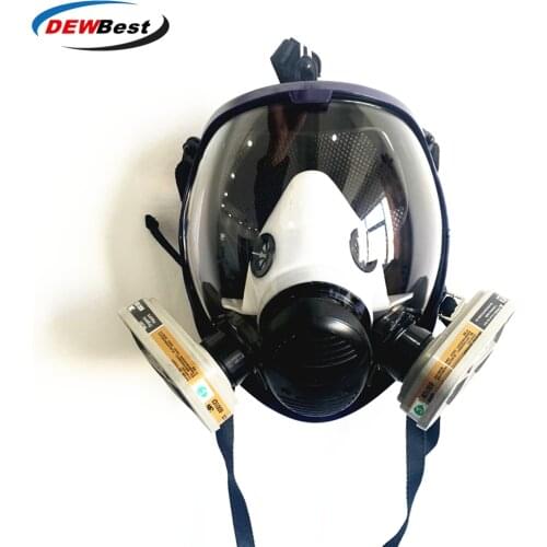 6800 Body Gas Mask no Filter Dust Respirator Paint Pesticide Spray Silicone Cartridge Welding Chemical Mask Support Filters