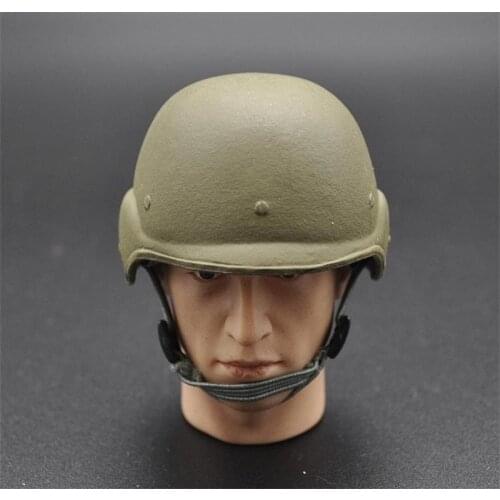 In Stock For Sale 1/6th DML USA Army Green PASGT (M88) Kevlar Tactical Helmet Hat For Usual 12 inch Doll Figures