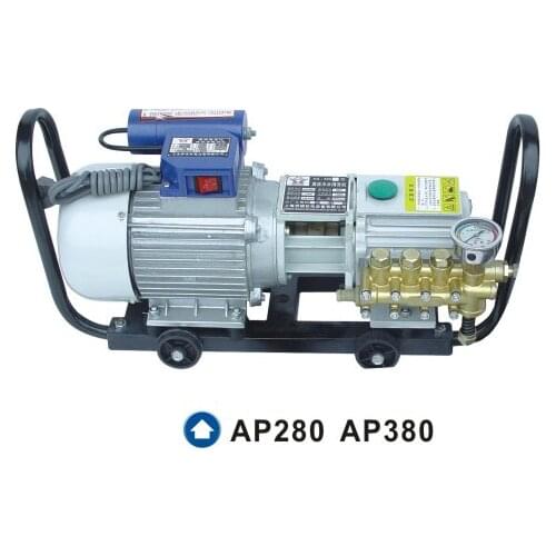 AP280 AP380 also named TG280 TG380 220V industrial high pressure all copper plunger pump cleaner