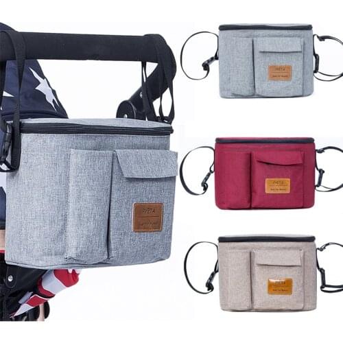 Large Diaper bag Baby Stroller Bag Organizer Bag Nappy diaper bag Pram Cart Basket Hook Stroller Accessories maternity bag