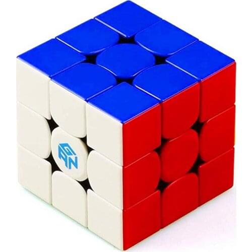CuberSpeed Gans 3x3 stickerelss Magic Cube GAN 3x3x3 Speed Cube Puzzle ( GAN 356R Version )
