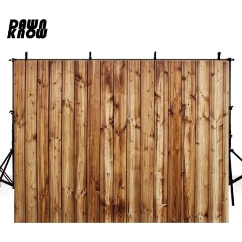 DAWNKNOW Wood Floor Photography Background For Newborn Wood Wall Photo Shoot Backdrops For Wedding Photocall Photo Studio lv1002