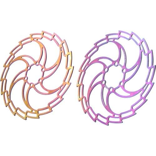 Mountain Bicycle Disc Brake Rotors Brake Pad 160/180mm For MTB Mountain Road Cruiser Bike Cycling Parts