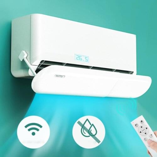Air Conditioner Deflector Adjustable Confinement Anti Direct Blowing Retractable Shield Cold Air Conditioner Cover Wind Baffle
