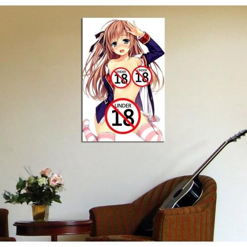 Canvas Painting Wall Art Adult Anime Cute Girl Pictures Canvas Art Posters and Prints For Living Room Modern decorations
