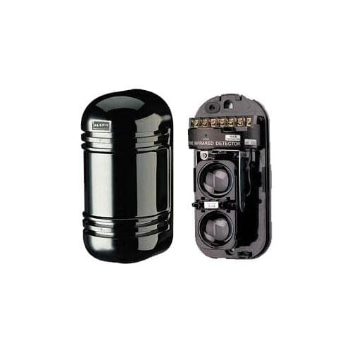 2 Beams Photoelectric Indoor/Outdoor Invisible Barrier Dual Beam IR Alarm Sensor Infrared Detector for Alarm System 40M