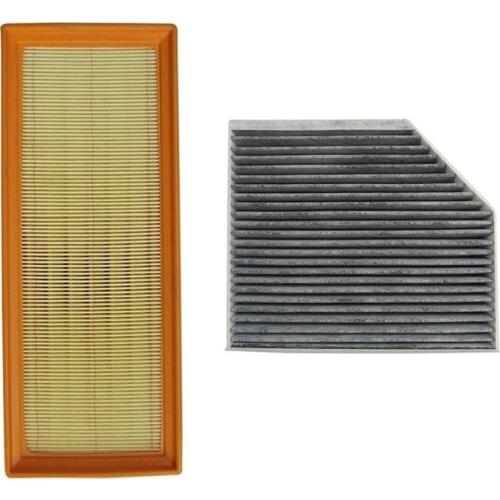 Cabin Filter Air Filter 2Pcs For Audi A4 B8 A4 Avant 2007-2015/A4 Allroad B8 2009-/S4 RS4 quattro 2008-2015 Model Filter Set