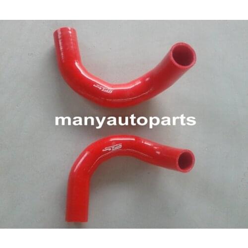 RED FOR Holden EH 149 179 silicone radiator hose kit