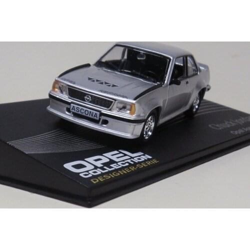 Diecast 1:43 Scale Opel Ascona B 400 1967 1970 Simulation Alloy Car Model Collectible Gift Decoration Display Hot Toys