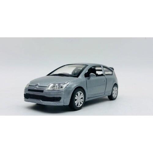 1:32 Scale Toy Car Vintage France Citroens C4 Coupe Model Metal Alloy Sports Taxi Car Diecast Vehicles Model Toys For gifts