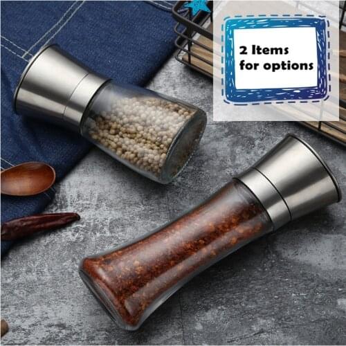 Kitchen Cooking Tools Manual Molino de Pimienta Shaker Kitchen Food Garlic Spice Salt Black Pepper Grinder Pepper Mill Muller