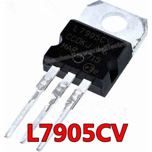 10PCS L7905CV L7905 TO220 7905 LM7905 MC7905 TO-220 new and original IC Chipset