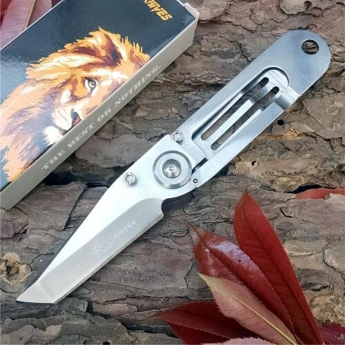 Outdoor Tactical Camping Hunting Survival Pocket Quick Folding Knife 57HRC Multi-function Knives Blade Multi Military Knife Tool